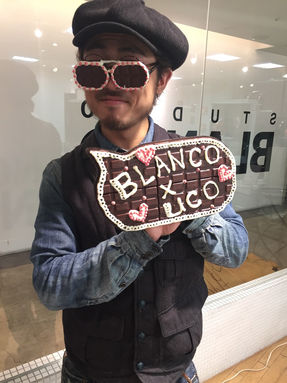 「uco、BLANCO、美容院、岐阜駅、uco展示、チョコばっか」｜「uco×BLANCOのアイテム（その他、ブラウン系）」を使った、WAKIMIYAさん（メンズ・167cm）の秋コーディネートの1枚目の写真