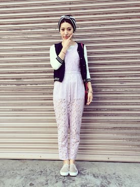 ヤマサキ サオリさん（レディース・169cm）の春コーディネート