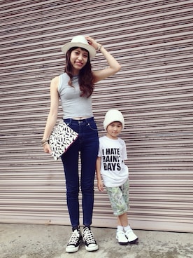 ヤマサキ サオリさん（レディース・169cm）の夏コーディネート