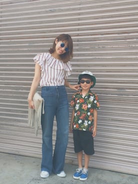 ヤマサキ サオリさん(レディース・169cm)の夏コーディネート