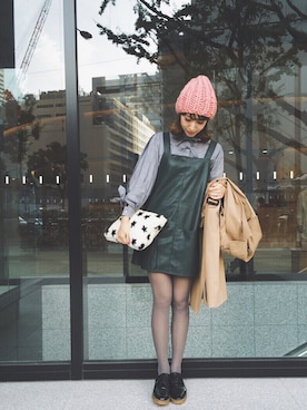 「ZARA BASIC（ザラベーシック）のアイテム」を使った、ヤマサキ サオリさん（レディース・169cm）の秋コーディネート