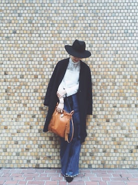 ヤマサキ サオリさん（レディース・169cm）の冬コーディネート