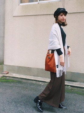 ヤマサキ サオリさん(レディース・169cm)の秋コーディネート