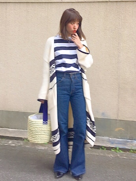 ヤマサキ サオリさん（レディース・169cm）の春コーディネート