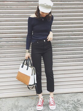 ヤマサキ サオリさん（レディース・169cm）の春コーディネート