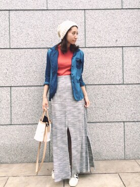 ヤマサキ サオリさん（レディース・169cm）の夏コーディネート