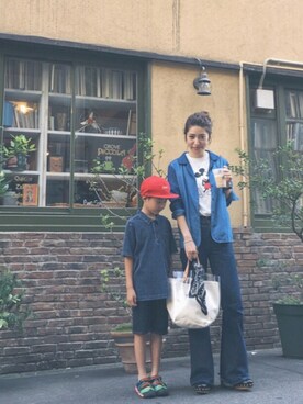 ヤマサキ サオリさん（レディース・169cm）の夏コーディネート