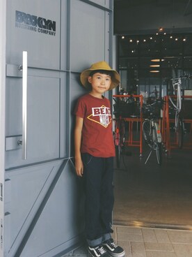 ヤマサキ サオリさん（キッズ・131cm）の夏コーディネート