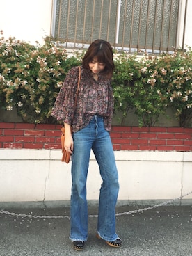 ヤマサキ サオリさん（レディース・169cm）の秋コーディネート