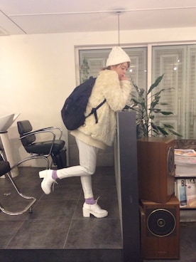 「ZARA BASIC（ザラベーシック）のアイテム（その他アウター）」を使った、 miuliir 大内あやこさん（レディース・153cm）の秋コーディネート