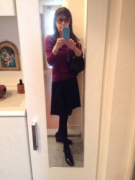 「UNTITLED（アンタイトル）のアイテム（アンサンブル）」を使った、masumiさん（レディース・167cm）の秋コーディネート