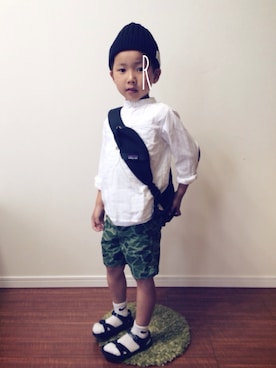 マディさん（キッズ・110cm）の春コーディネート