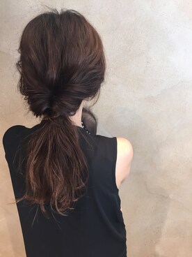 「くるりんぱヘアー」｜「アイテム（その他）」を使った、aayymm07さん（レディース・154cm）の夏コーディネート