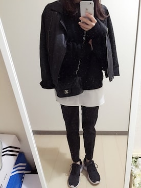 aayymm07さん（レディース・154cm）の冬コーディネート