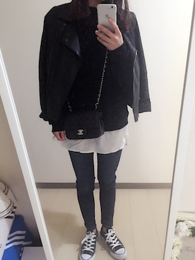 aayymm07さん（レディース・154cm）の冬コーディネート