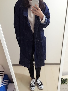 aayymm07さん（レディース・154cm）の冬コーディネート