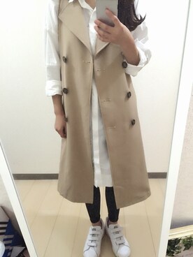 aayymm07さん（レディース・154cm）の春コーディネート