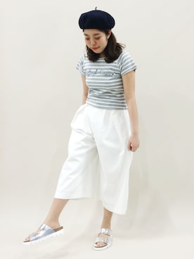 ぽんさん（レディース・158cm）の春コーディネート