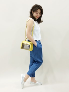ぽんさん（レディース・158cm）の春コーディネート
