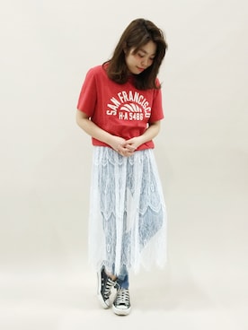 ぽんさん（レディース・158cm）の春コーディネート