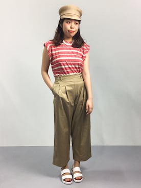 ぽんさん（レディース・158cm）の夏コーディネート