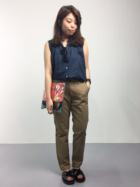 ぽんさん(レディース・158cm)の夏コーディネート