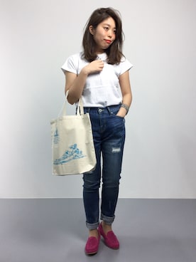 ぽんさん（レディース・158cm）の夏コーディネート