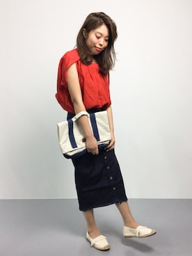 ぽんさん（レディース・158cm）の夏コーディネート