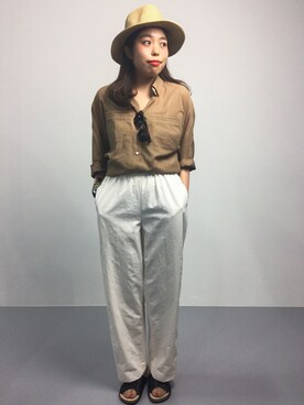 ぽんさん（レディース・158cm）の夏コーディネート