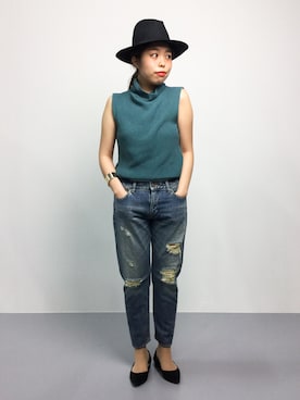 ぽんさん（レディース・158cm）の夏コーディネート