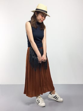 ぽんさん（レディース・158cm）の夏コーディネート