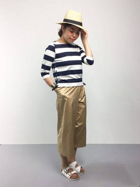 ぽんさん（レディース・158cm）の夏コーディネート