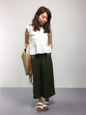 ぽんさん（レディース・158cm）の夏コーディネート