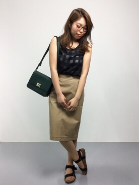 ぽんさん（レディース・158cm）の夏コーディネート