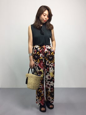 ぽんさん（レディース・158cm）の夏コーディネート