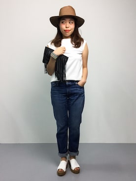 ぽんさん(レディース・158cm)の夏コーディネート