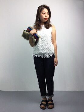 ぽんさん(レディース・158cm)の夏コーディネート