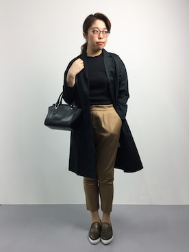 「PAR ICI（パーリッシィ）のアイテム（その他アウター）」を使った、ぽんさん（レディース・158cm）の夏コーディネート