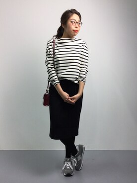 「CHAPTER WORLD PREMIUM（チャプターワールドプレミアム）のアイテム（シューズ）」を使った、ぽんさん（レディース・158cm）の夏コーディネート