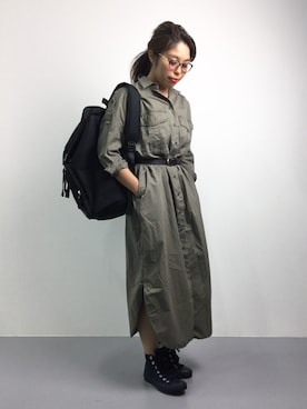 ぽんさん（レディース・158cm）の秋コーディネート