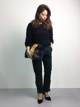 ぽんさん（レディース・158cm）の秋コーディネート