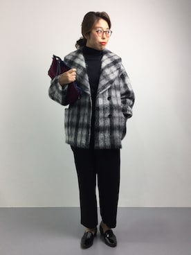 ぽんさん（レディース・158cm）の秋コーディネート