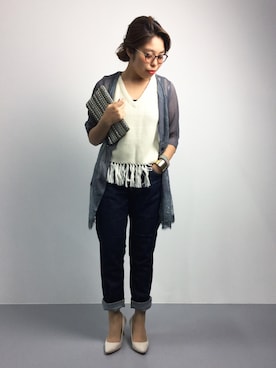 ぽんさん（レディース・158cm）の秋コーディネート