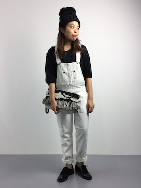 「Another Edition（アナザーエディション）のアイテム（シューズ）」を使った、ぽんさん（レディース・158cm）の秋コーディネート