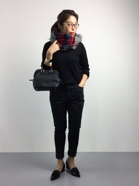 ぽんさん（レディース・158cm）の秋コーディネート