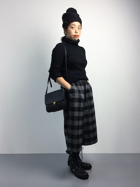 ぽんさん（レディース・158cm）の秋コーディネート