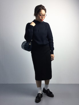 ぽんさん（レディース・158cm）の秋コーディネート