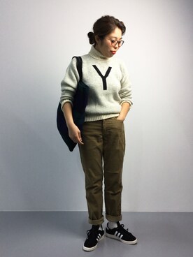 ぽんさん（レディース・158cm）の秋コーディネート