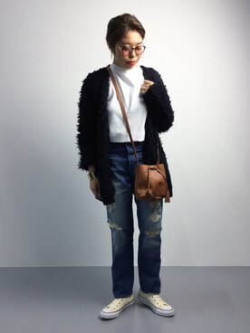 ぽんさん（レディース・158cm）の秋コーディネート