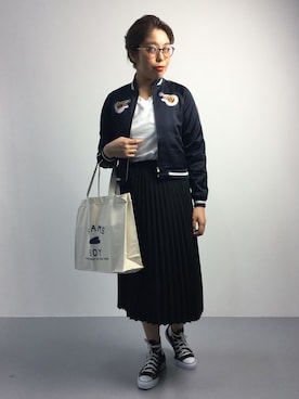 ぽんさん（レディース・158cm）の秋コーディネート